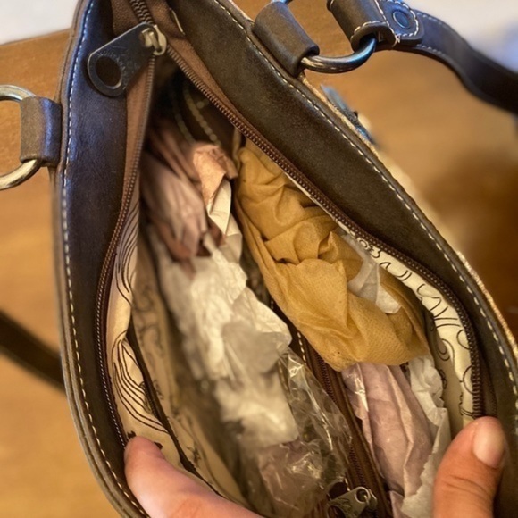 Montana west buckle collection tote bag brown - Picture 9 of 9